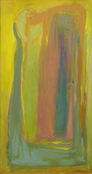 Mystinen ovi  <br>öljy kankaalle, 2005