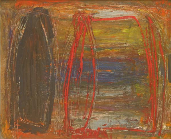 Sielun erotus  <br>öljy kankaalle, 2005