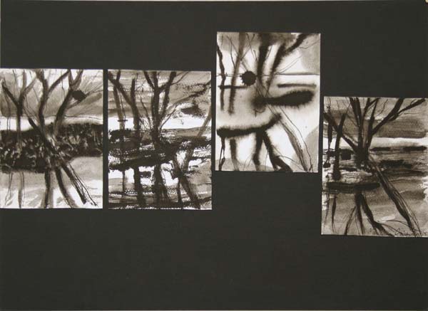 Mielialoja  <br>tussi paperille, 2005