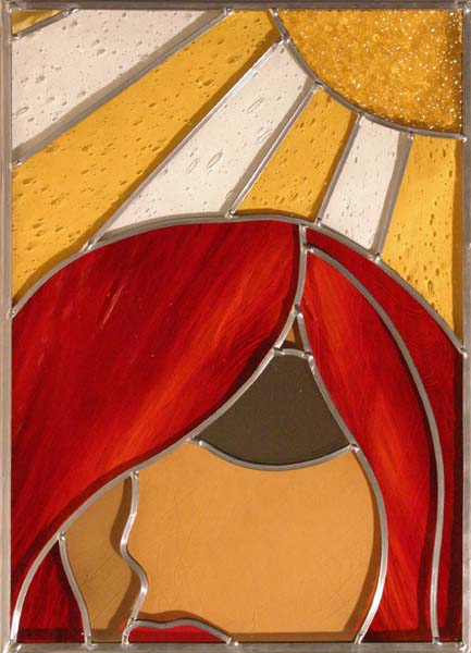 Aurinkolasit  <br>lyijylasi 2005