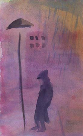 Hyvin paikallinen kuuro  <br>sekatekniikka	 2005