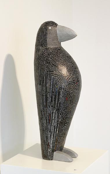 Lintukuusi  <br>paperiveistos 2006