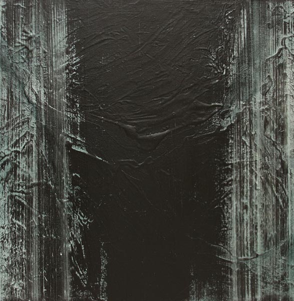 Yö aukeaa  <br>akryyli, 2007					60 x 60 cm