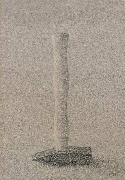 Vasara  <br>lyijykynä kovalevylle 2007, 31 x 21 cm