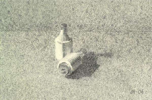 Sulakkeet  <br>lyijykynä kovalevylle 2006, 14 x 21 cm