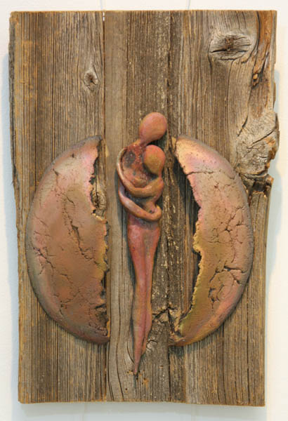 Suojaava taivas  <br>keramiikka, puu	2010