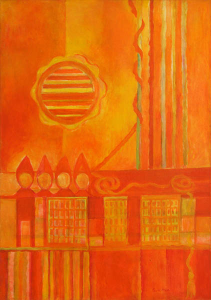 Koitto  <br>öljy kankaalle 2006, 	100 x 70