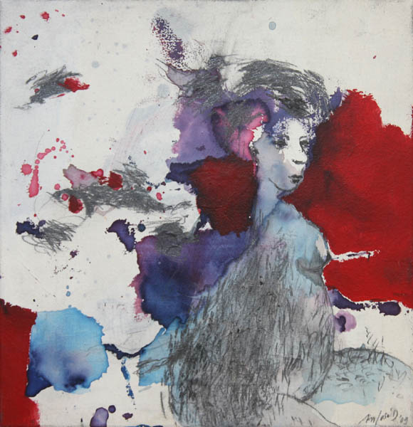 Sarjasta: Tarzanin äiti ja muut vaeltajat  <br>sekatekniikka, 2009