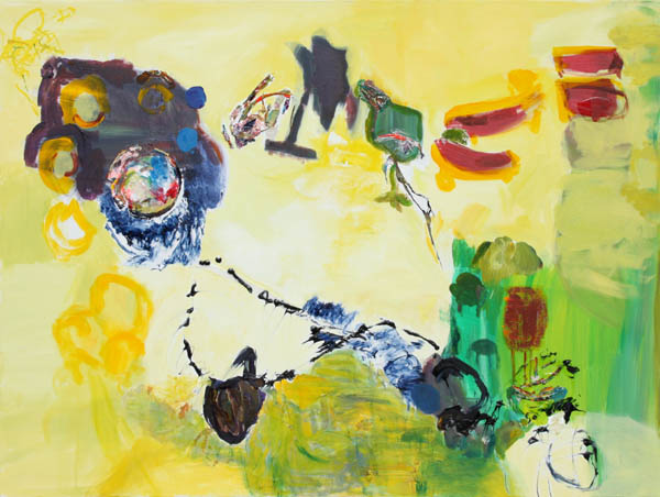 Siivouspäivä  <br>öljy 2011			120 x 160 cm
