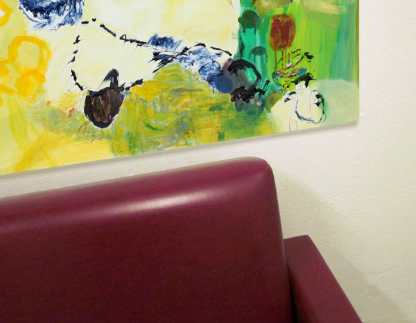 Siivouspäivä  <br>öljy 2011, 120 x 160 cm