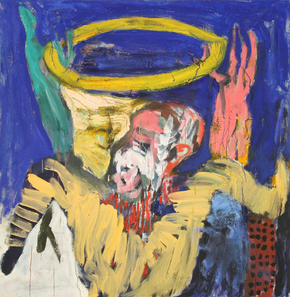 Valepyhimys  <br>	öljy 2012, 116x116cm