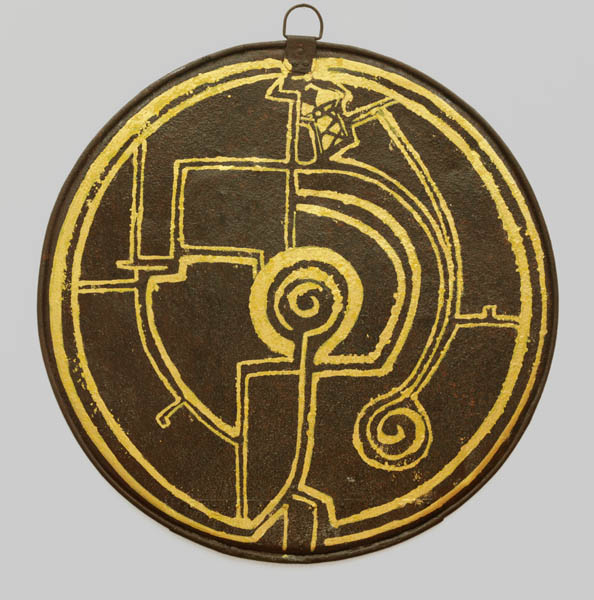 Elämän labyrintti<br>  kultaus 24k metallille 2012