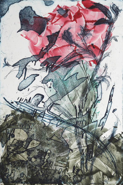 Odotus  <br>Image on, monotypia 2013